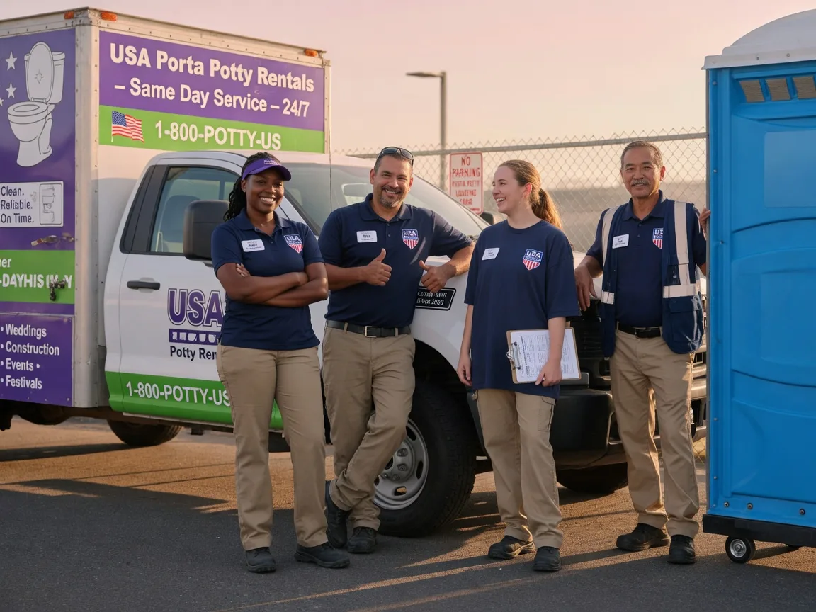 Porta Potty Rental company in Corning, OH
